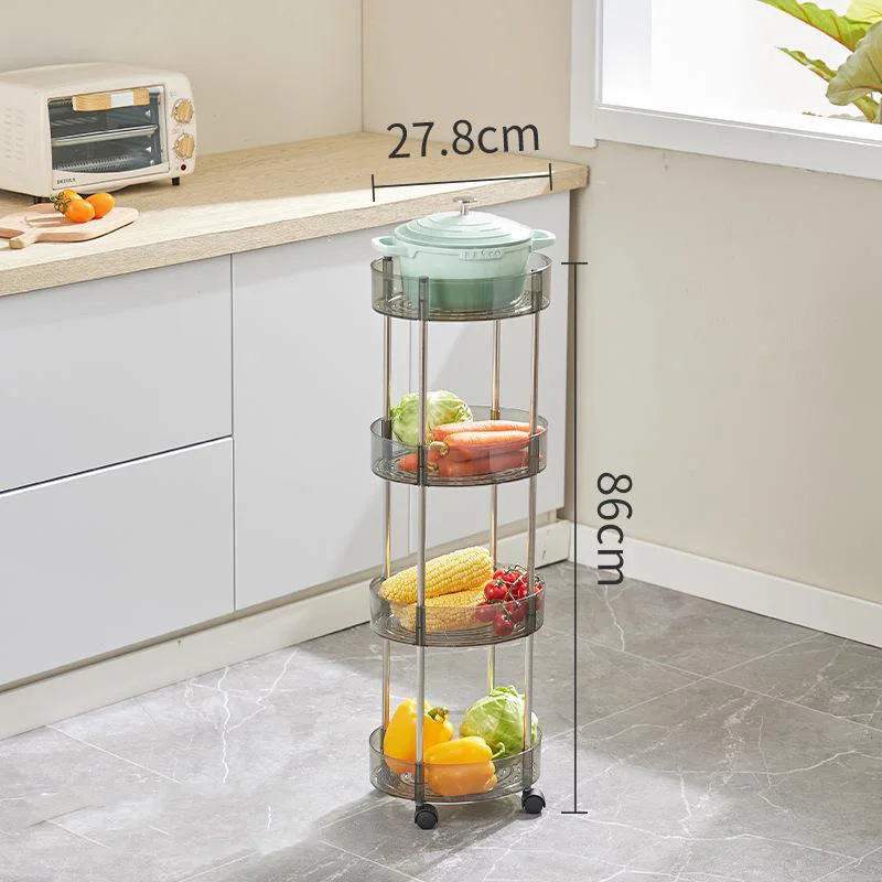 Stainless Steel Kitchen Shelf Storage Organizer Rack On Wheels For Sale