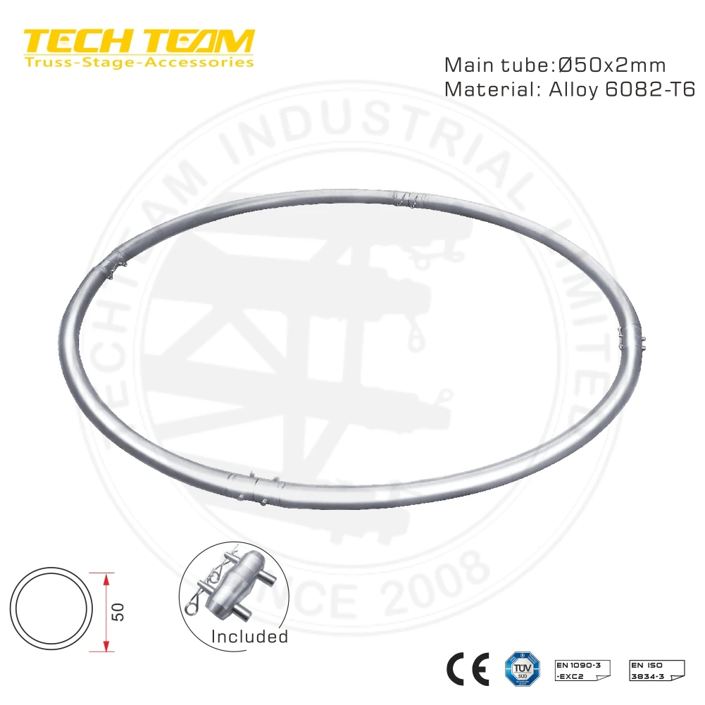 TRUSS B00 SINGLE POLE 2M -B00-SS20
