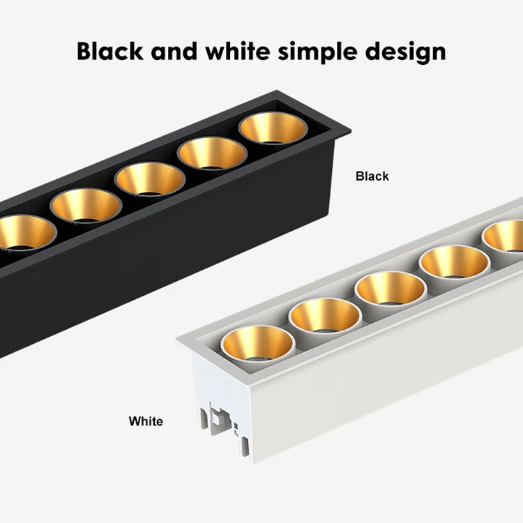 Allway SKD Die Casting Aluminum Ceiling Recessed Indoor Living Room 5W 15W 30W Trimless Recessed Down Light For Hotel Downlights