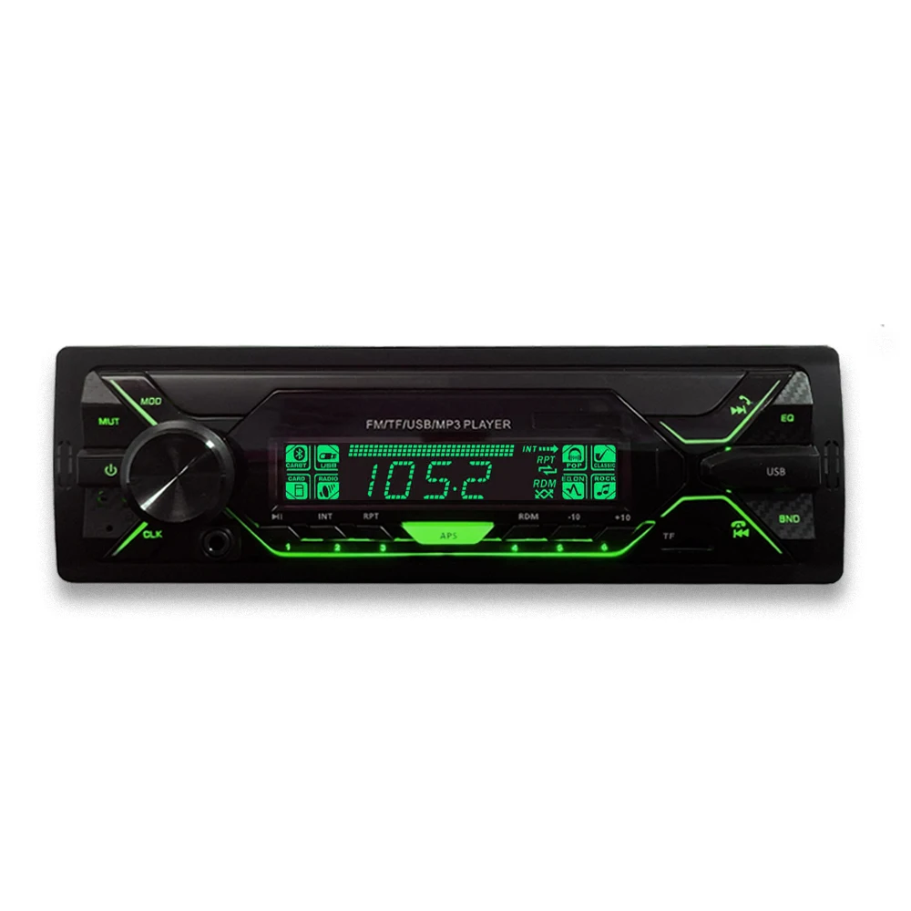 1din Автомобильная электроника с BT USB AUX стерео музыкальный автомобильный mp3-плеер