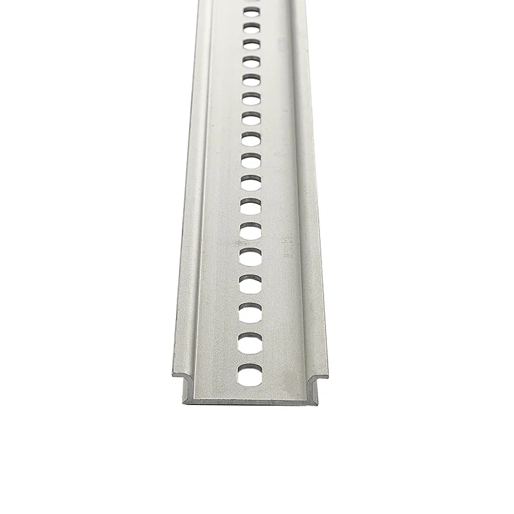  TS-35 Mounting Galvanized High Quality Aluminum DIN Rail Ground