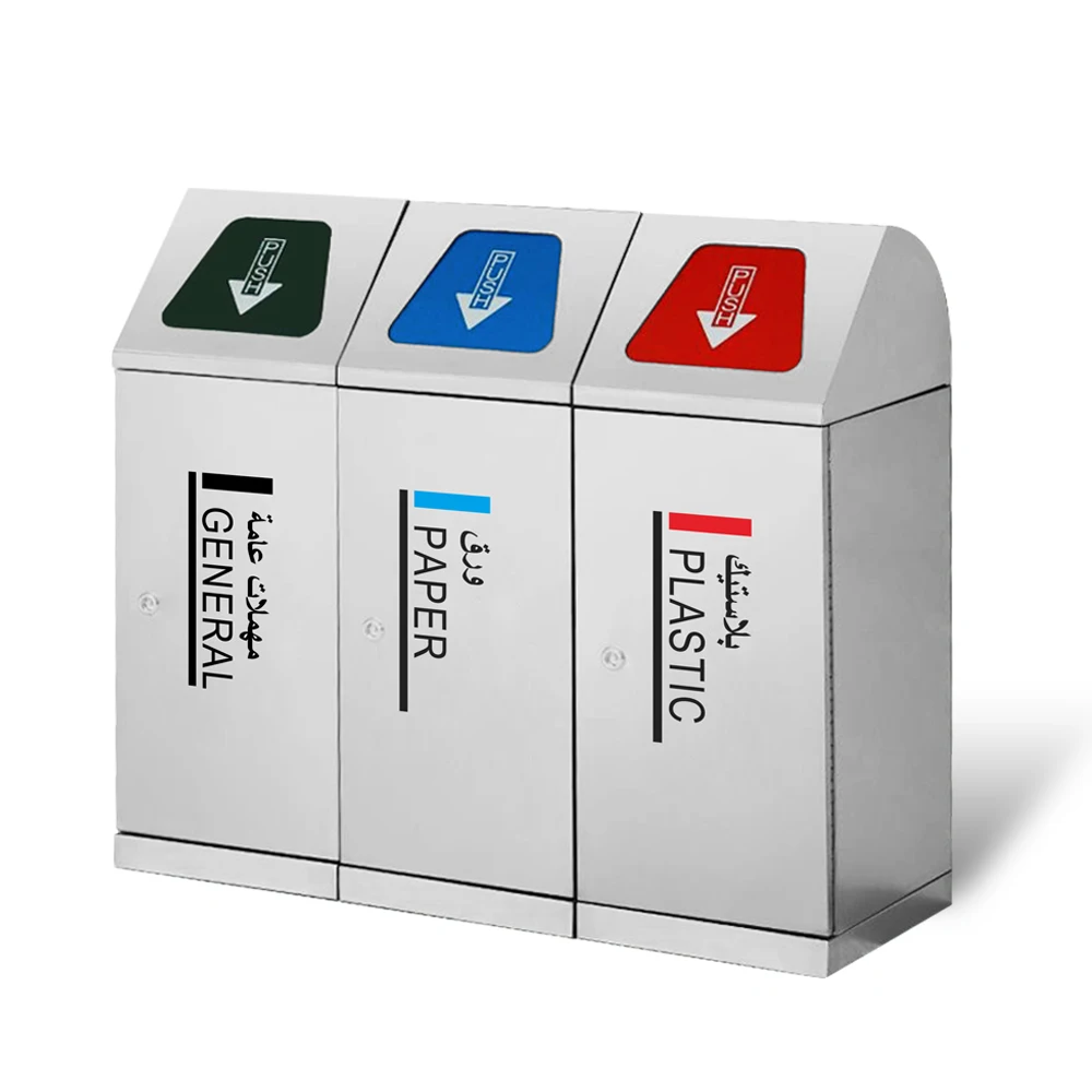 Отсортированный стальной контейнер для мусора отходов цена мягкий закрытый