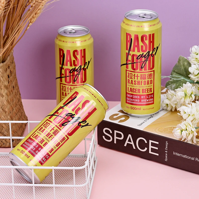 High Quality 330ml 33cl Wheat Malt Beer Alcoholic Flavor Drink Canned Light Extra Strong Craft Lager Beer