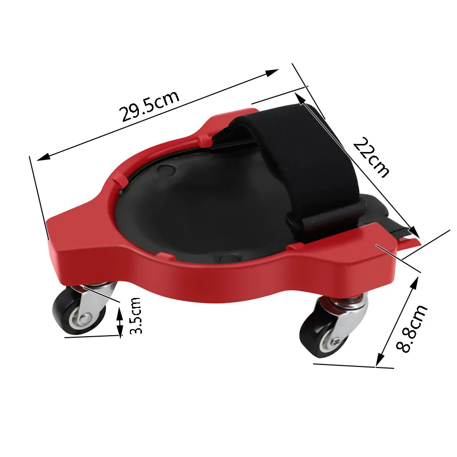 Kneeling Pulley Sliding Mobile  Rolling  Knee Pads Tile Floor Tiles Seams Woodworking Universal Wheels