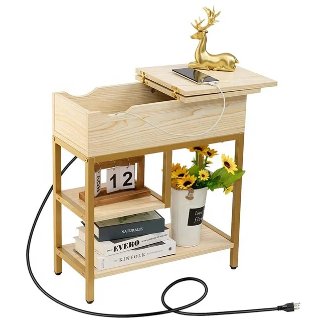 Modern Style Center Tea Bedside Table Living Room Coffee Side Table Nightstand with Set Feature for Couch Sofa Snack End Desk