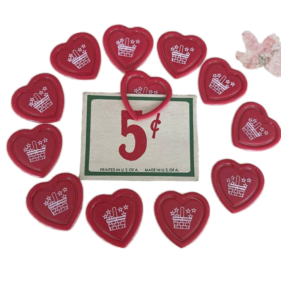 Профессиональная металлическая Закладка в форме сердца изготовленная из прочной пластиковой скрепки