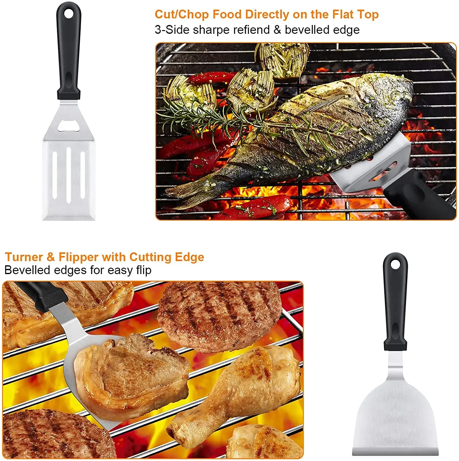 Набор аксессуаров для гриддла из нержавеющей стали