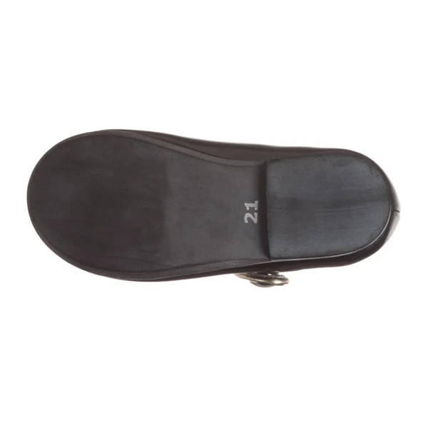 Guangzhou Factory Low Price Mary Jane Shoes Flat Best Quality Soft Leather Girls Kids Shoes With Elegant Button Strap 2019