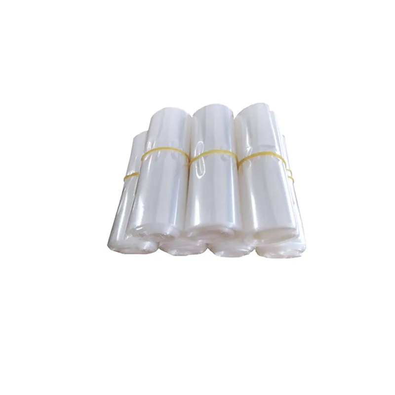Logo Printed PE POF PVC Transparent Heat Shrink Film Bags Heat Shrink Sleeves Plastic Film Rolls Wrap Packaging