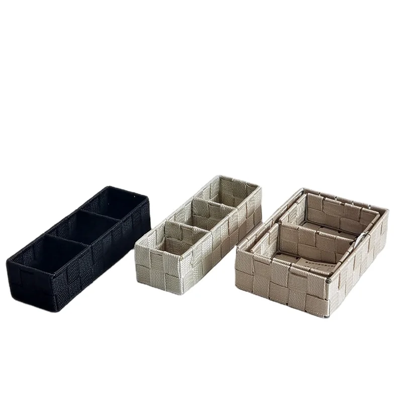 Woven Storage Baskets For Organizing Great Bin For Organization, Linen Closet Shelves & Bathroom, Gift basket