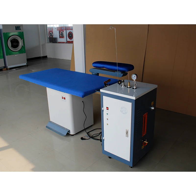 Industrial Vacuum Ironing Table With Boiler Automatic clothes pressing machine Equipment Garment Ironing Universal Clamp Machine