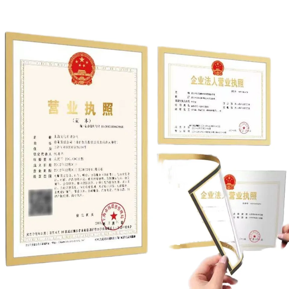 Magnetic Strip Wall Mounted Self-adhesive PVC Card Holder  Frame For Poster And Board Display Frame Magnet Photo Frame  A3 A4