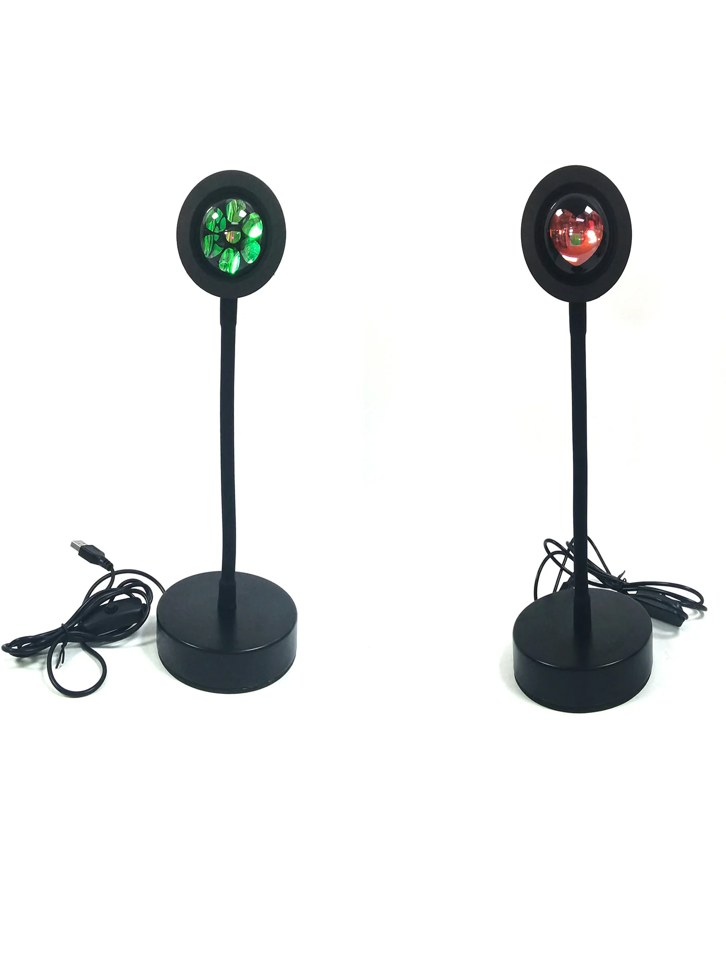 Bedroom Atmosphere Sunset Lights, Flower&Love Modern Led Floor Light Sunset Projection Lamp