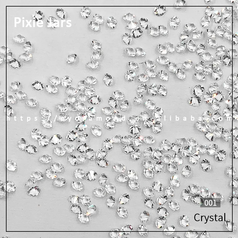 CY 1.2mm Crystal Pixie Dust High Quality Non HotFix Loose  Bulk Pointback Small Rhinestone