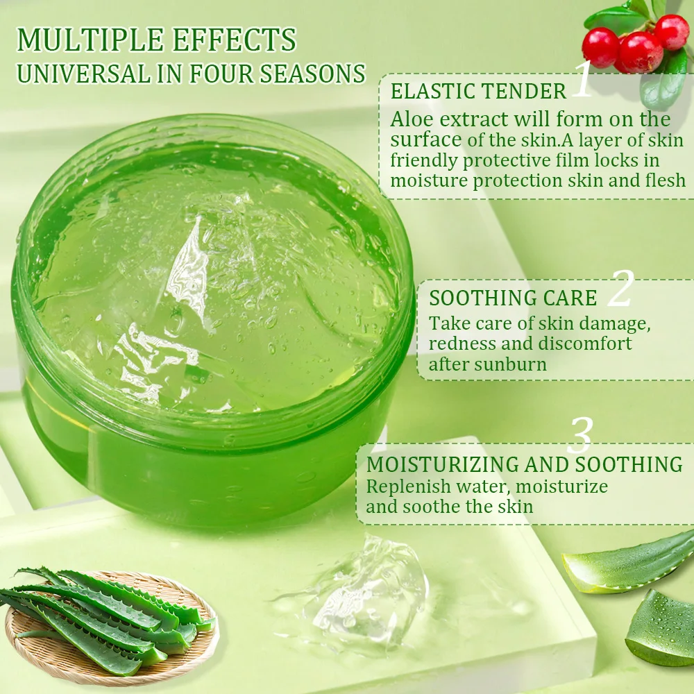 Private Label 100 Pure Aloe Vera Gel Natural Soothing & Moisturizing Organic Skin Care Bulk Aloe Vera Gel Wholesale