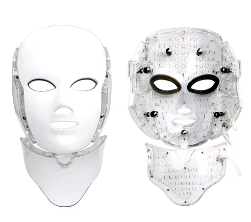 Newest Deep LED Face Neck Mask Hyaluronic Acid Moisturizing LED Mask PDT Machine