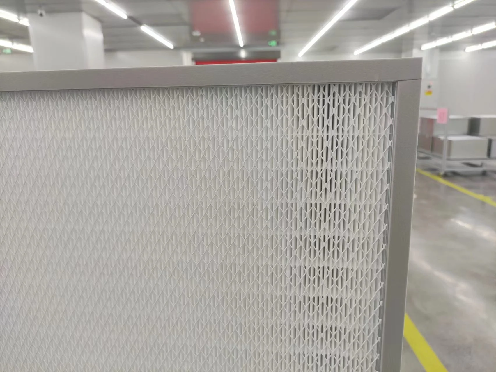 Free sample Custom multi functional Mini pleated FFU 2x4  H14 Hepa Filter For Clean room