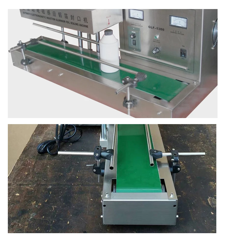 Новая Индукционная РЕТ банка обрабатывающая машина для пластичных крышков фольги запечатывания GLF-1800