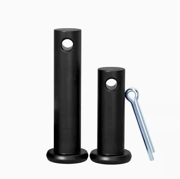 Gb882 Steel Zinc Alloy Titanium M5M6M8M10M12M14M16M20 Flat Head Cylindrical Pin Positioning Pin with Hole Iron Shaft Pin