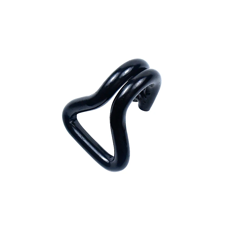 Ningbo China Manufactory 2 inch 3000kg Black PVC Coated Double J Hook