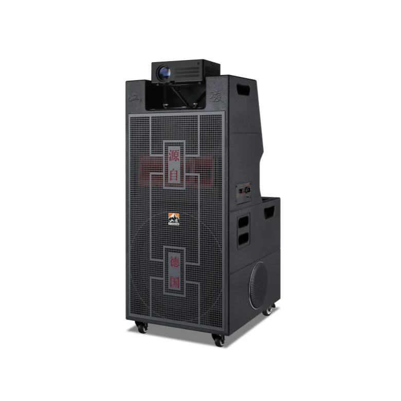 2024 hot sale professional projection video audio system outdoor music active line array 15 inch karaoke speakers