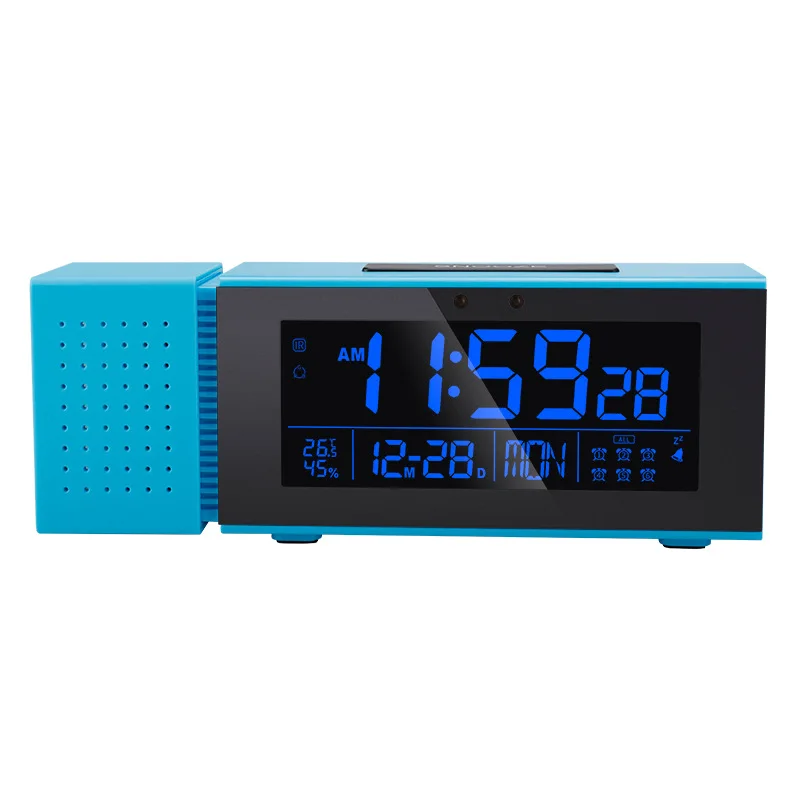 Lights Travel Digital-Radio-Clock Table Desktop And Controlled Am With Fm Digital Portable Alarm Clock Radio 24Hr Clock