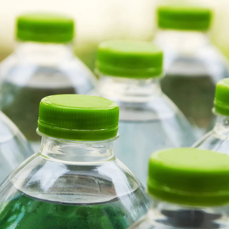 20mm 24mm 28mm sauce bottle lid 24/410 Ribbed wall PP white plastic bottle screw caps with foam liner