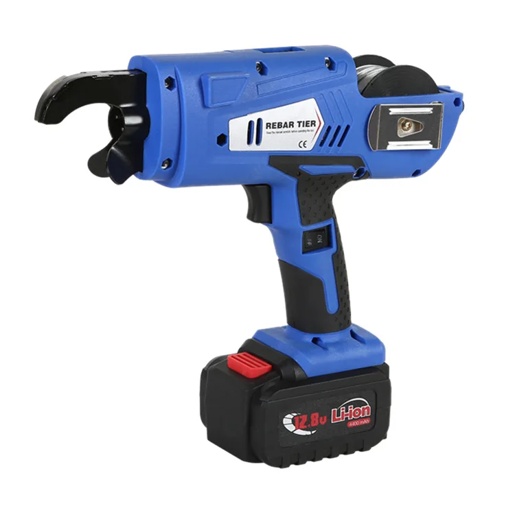 High Quality Wire Knotting Cordless Rechargeable Lithium Battery Electric Tool Automatic Rebar Tying Machine Rebar Tying Gun