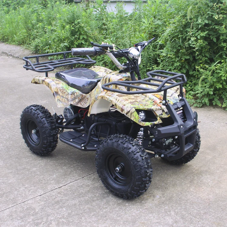 outdoor mini electric quad bike atv  with back foot dis brake