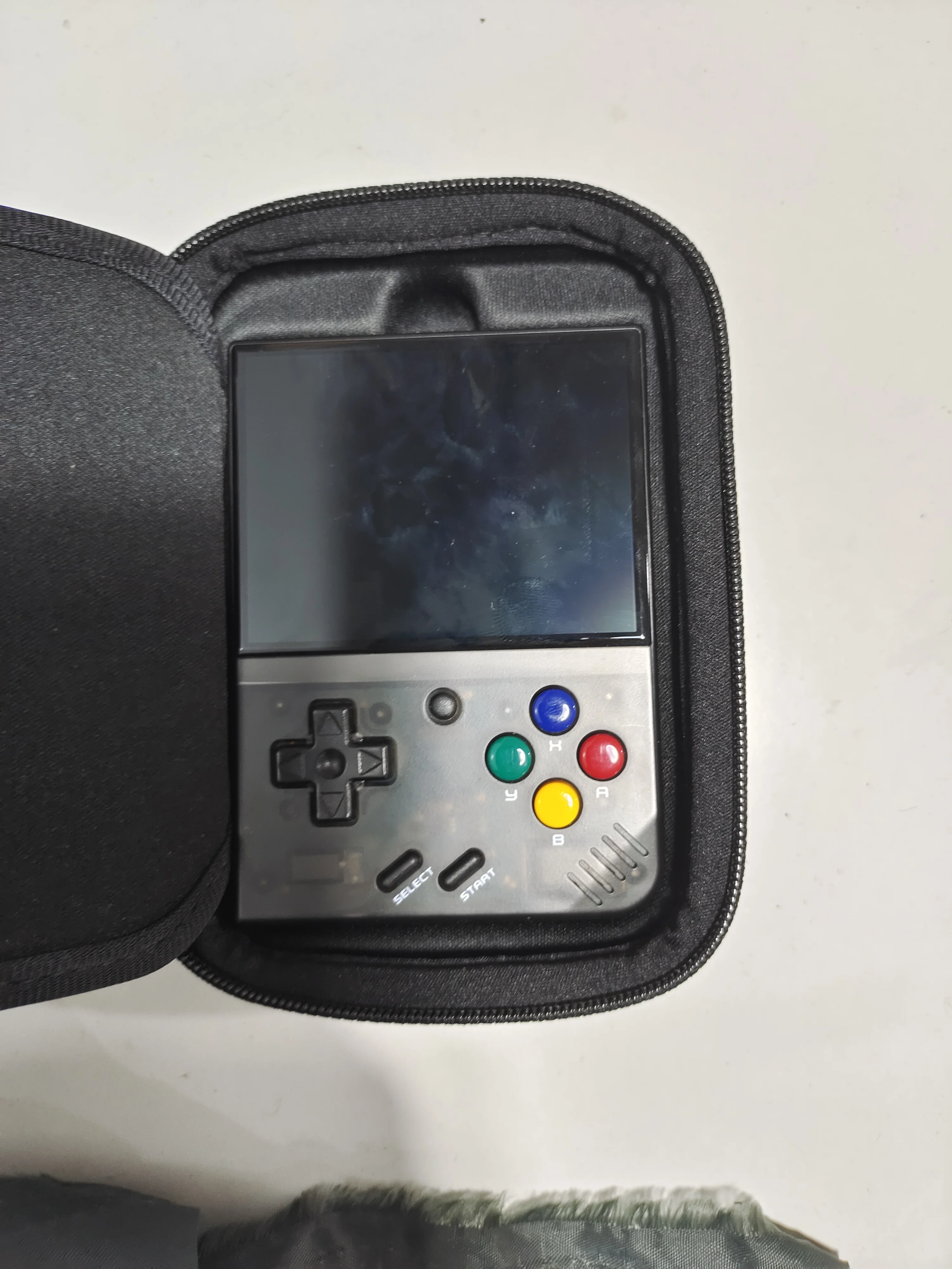 Miyoo Mini Plus Case Retro Handheld Video Game Player 3.5Inch Screen Waterproof Miyoo Mini+ Black Bag Portable Mini Case