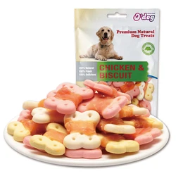 О'dog здоровая собака лечить печенье курица кость форма печенье еда для питомцев лакомство собака печенье собака лакомство
