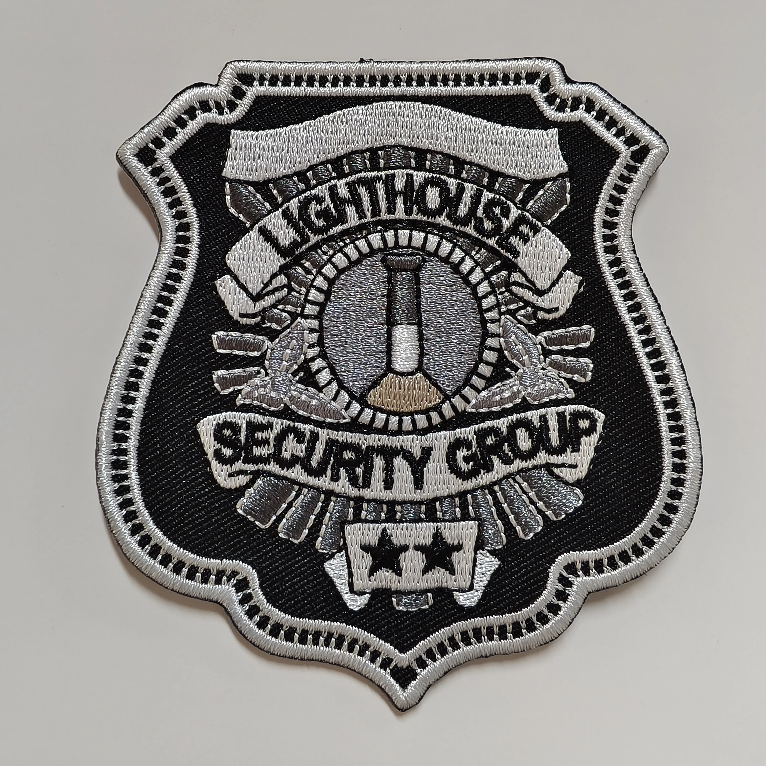 E-0081 Custom Festival Style Big Size Christmas Iron Logo Chenille Patches Wholesale Christmas Chenille Patches for Clothing