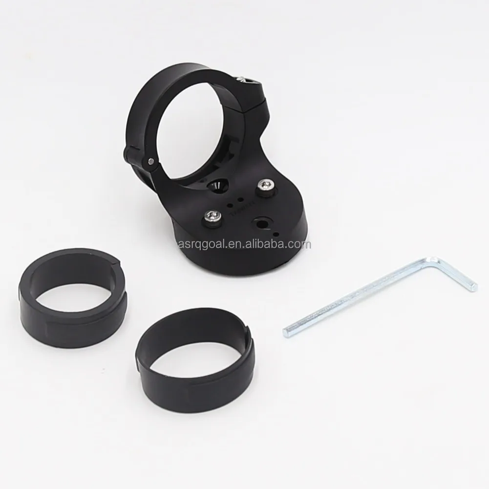 ASRQGOAL Cycling Bike Bicycle Torch Lamp Bracket Seat Post Quarter Mount Holder Outdoor Flashlight Holder Flash Light Bracket