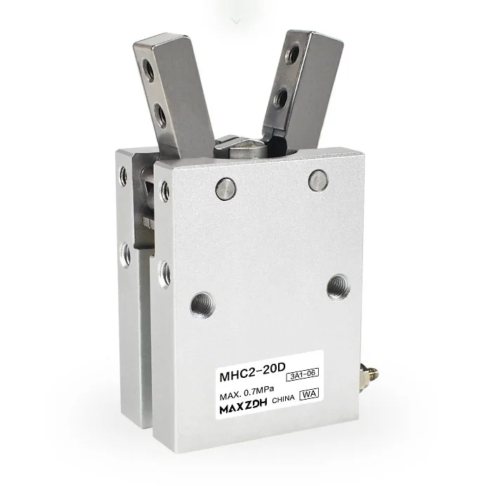 
 Parallel fulcrum open and close type claw cylinder MHC2-10D/16D/20D/25D finger cylinder MHC2-16S  