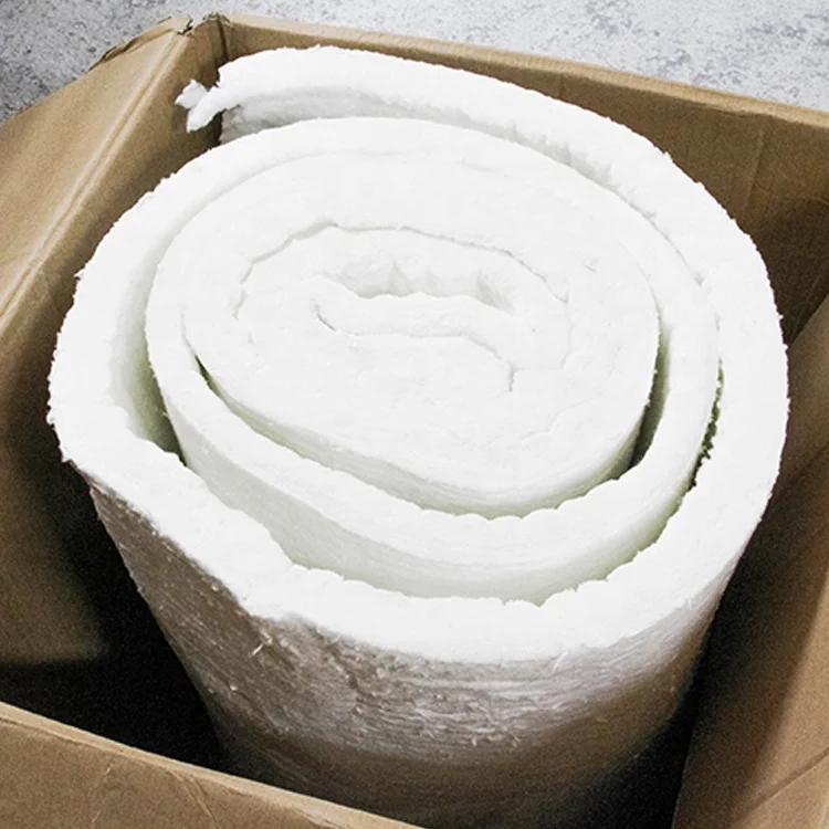 128kg/m3 Excellent High Temperature Stability Alumina Fiber Blanket