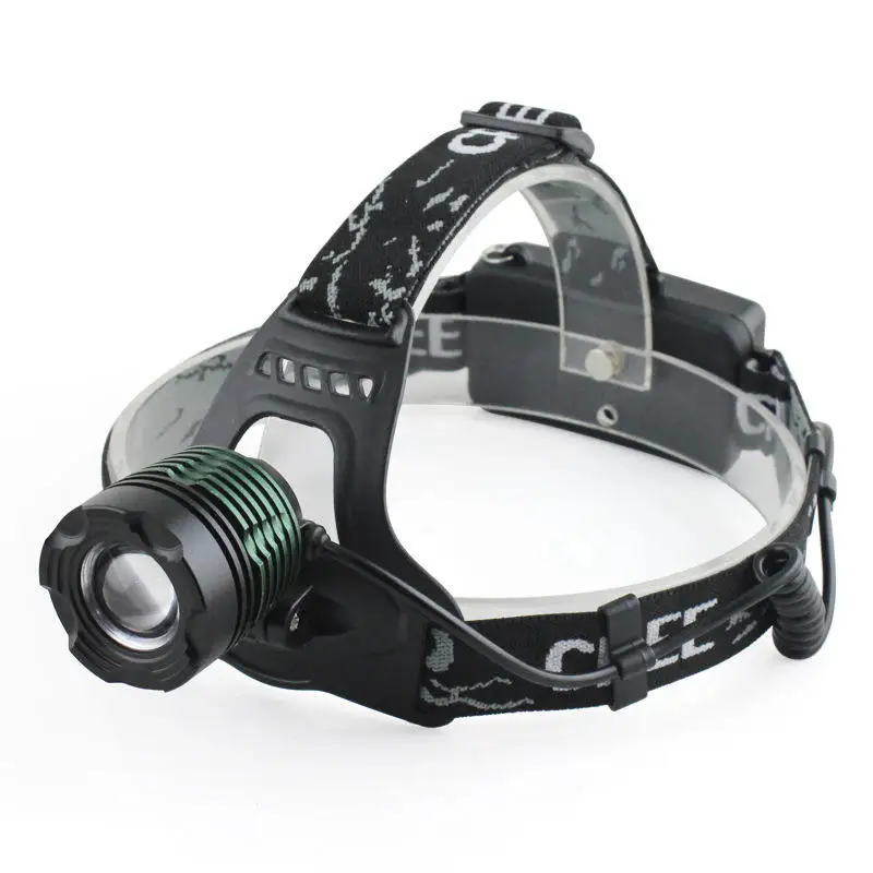 Factory Direct Sale Tactical Headset Head-Mounted Night Fishing Headlight Micro Usb Led Headlamp