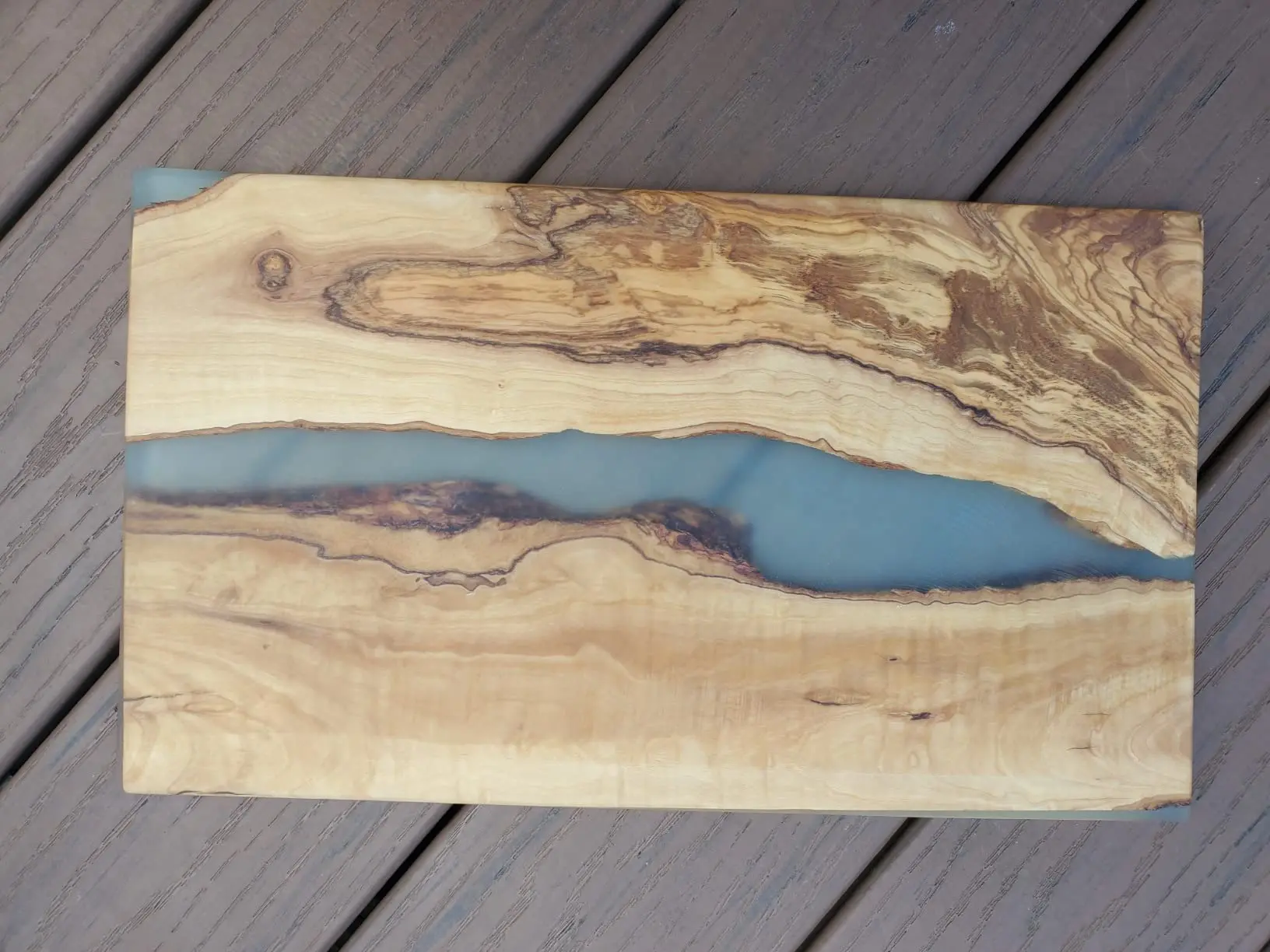 Olive Wood Cheese Board with Resin Charcuterie Boards & Serving Tray Wooden Epoxy chopping Board Premium Gift for Kitchen