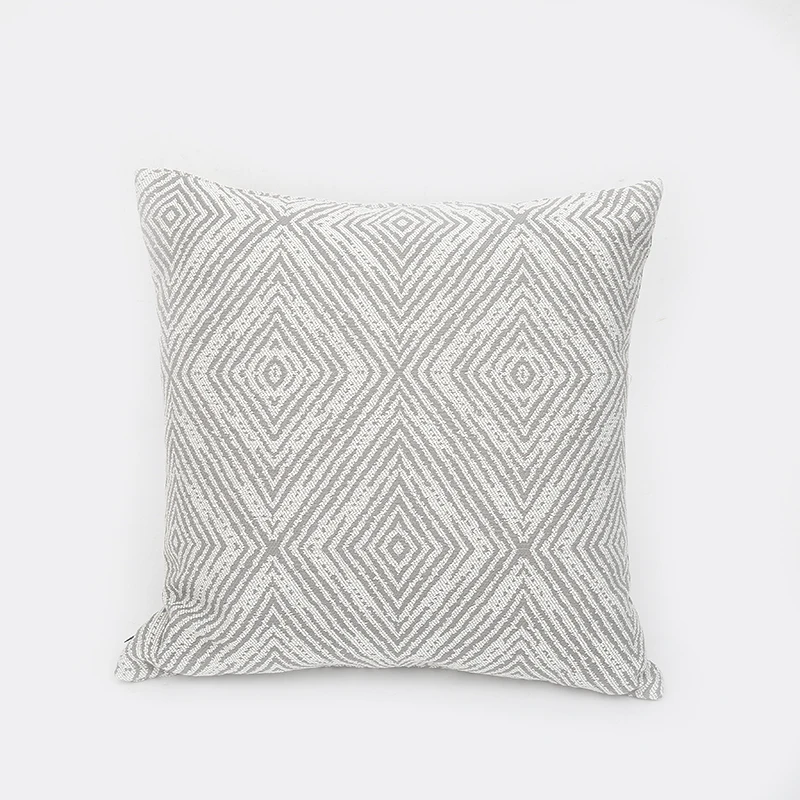 Hot Sale High Quality Cushion Cover Striped Jacquard Sofa Pillow Cover