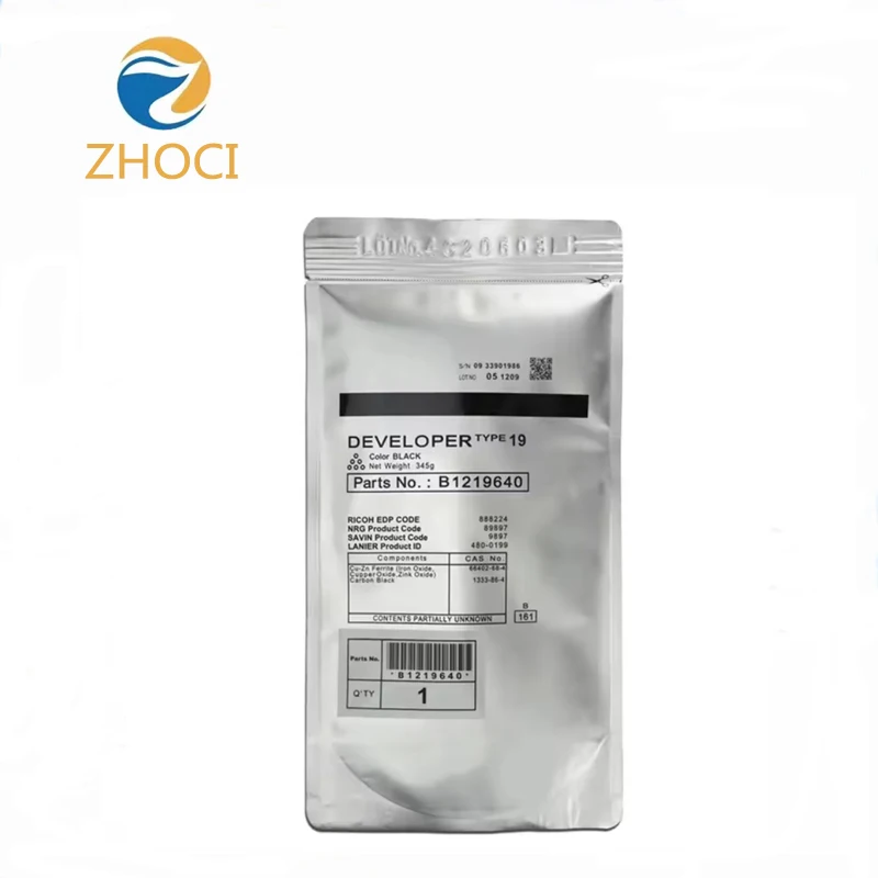 Developer type19 For Ricoh Aficio 1015.1018.1027.1032.3025.2500.3352 Type 19 Developer Powder