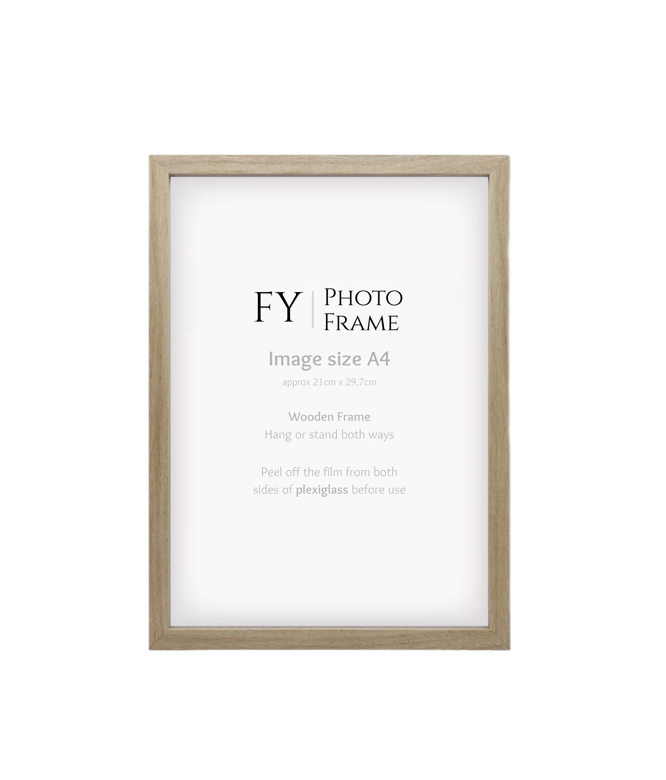 Classical Nordic Style A3  Photo  Frame Kit With or Without Mat  A4 Picture frame for Wall Decoration