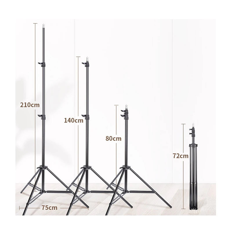 Прочная подставка для освещения Beiyang 2,1 М для софтбокса, зонта, отражателя, фотосъемки, видео