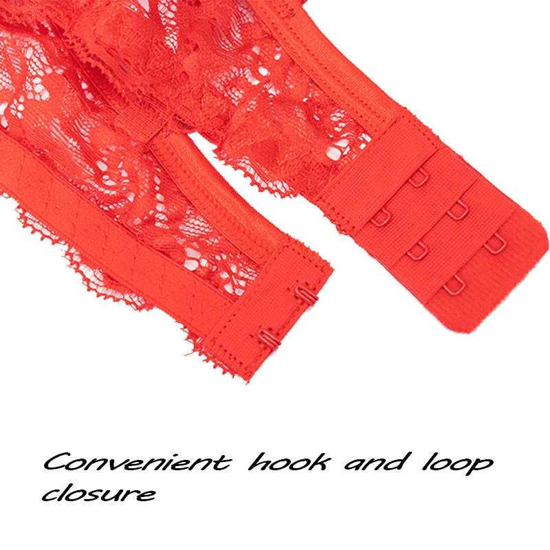 Wholesale Spot New Women Sexy Open Bra Hollow Flower Lace Lace Sexy Lingerie Set