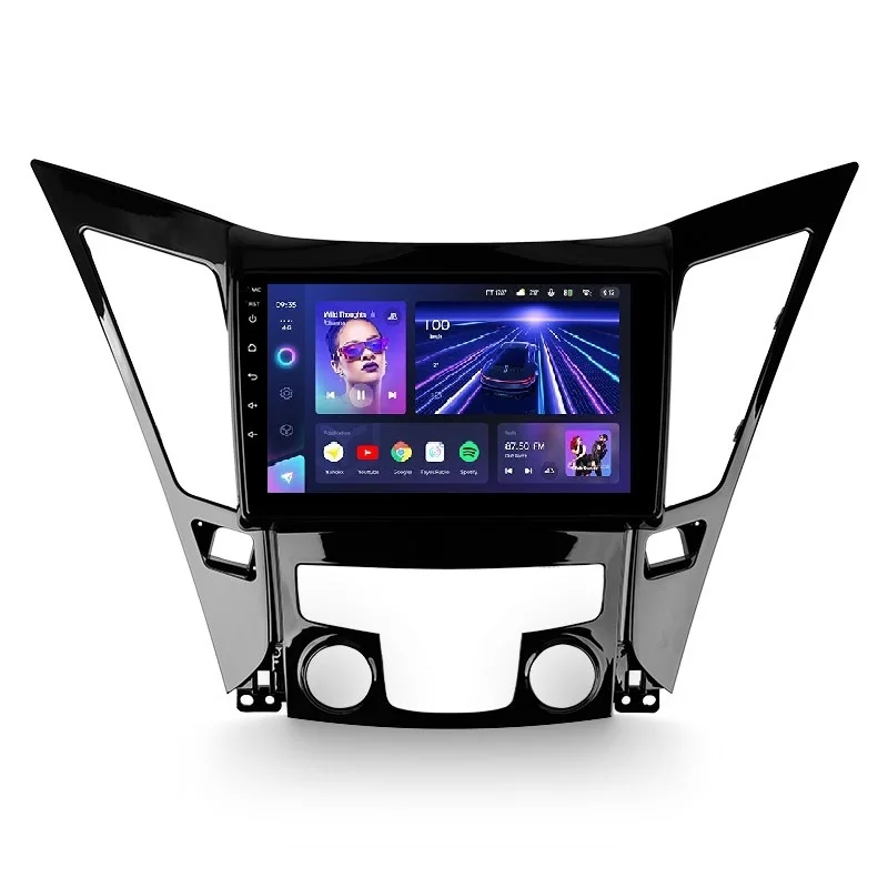TEYES CC3 2K For Hyundai Sonata 6 YF 2009 - 2014 Car Radio Multimedia Video Player Navigation stereo GPS Android 10 No 2din 2 di