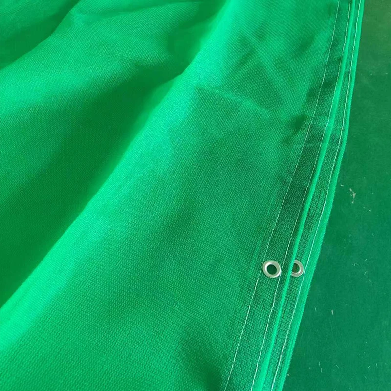 HDPE Garden Patio Fencing Nets UV Resistant Balcony Privacy Fence Publicity Wind Screen Windbreak Net for Construction Building