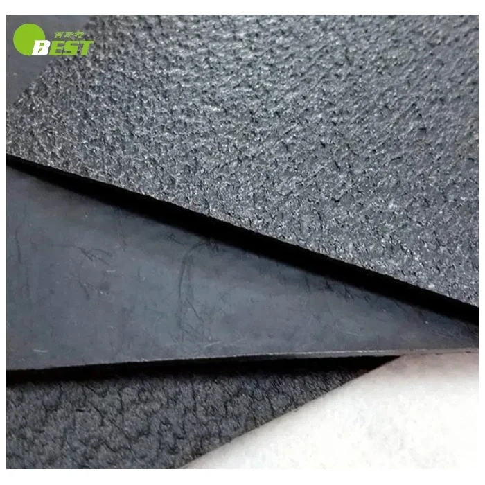 1.5 mm impermeable waterproofing liner hdpe geomembrane for landfill sewage and biogas pond anti-seepage membrane installation