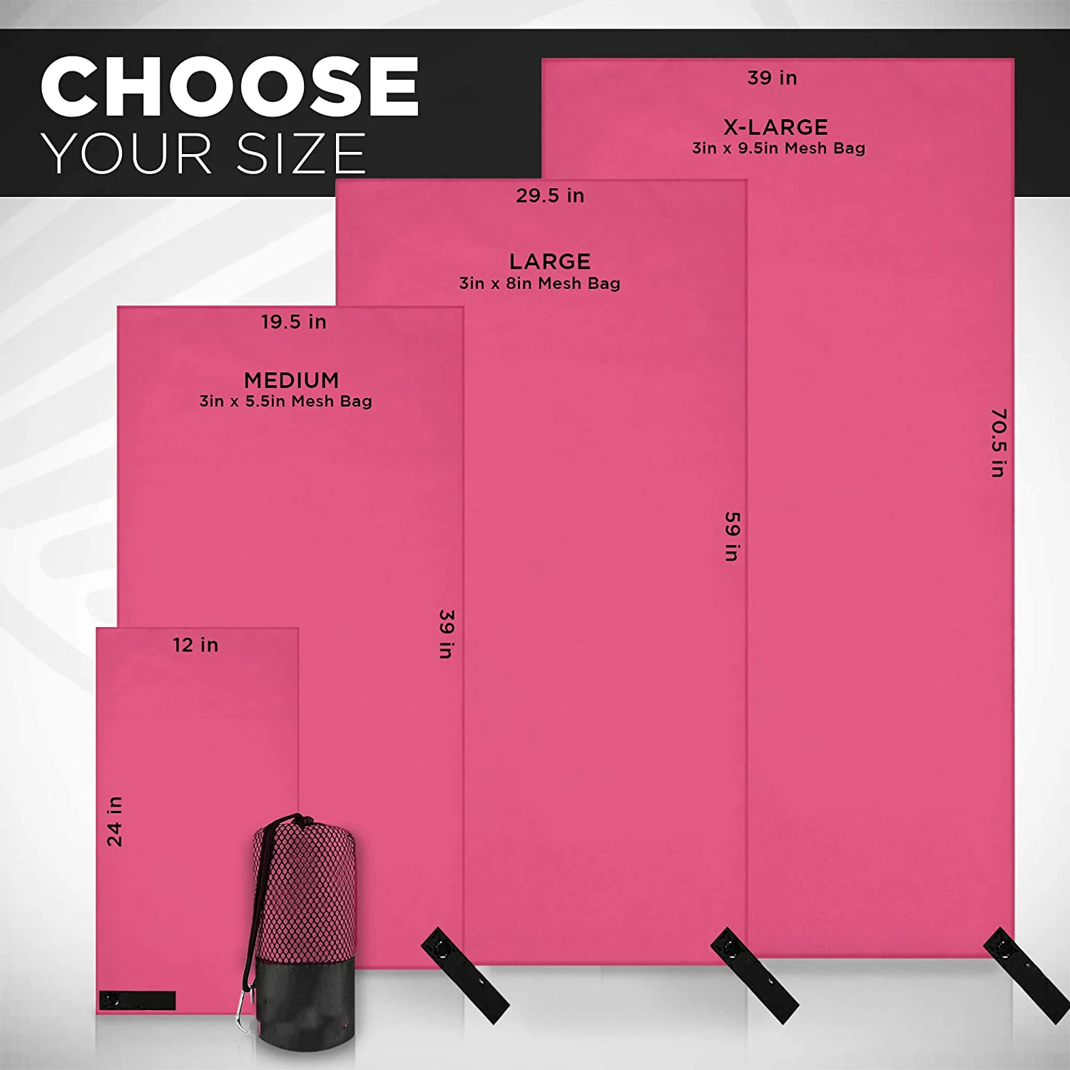 Microfiber outdoors sport gym towels suede beach towel fitness sport sweat towels