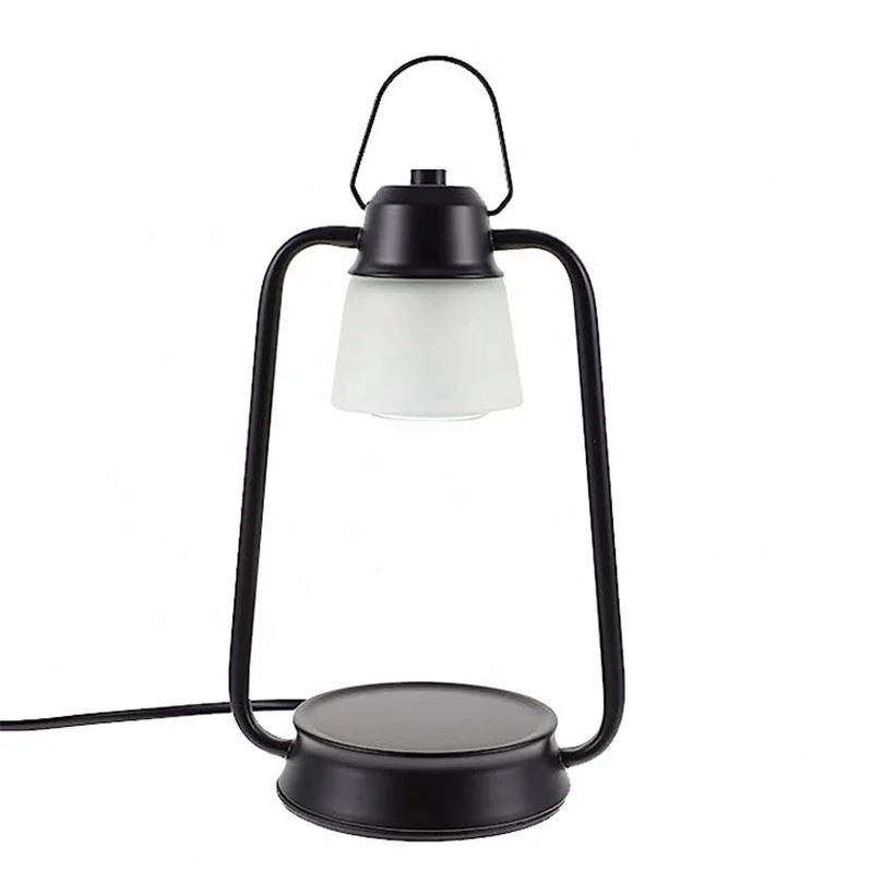 Wholesale Indoor Heating Adjustable Table Lamp Wax Melt Electric Fragrance Scented Candle Warmer Lamp With Metal Base