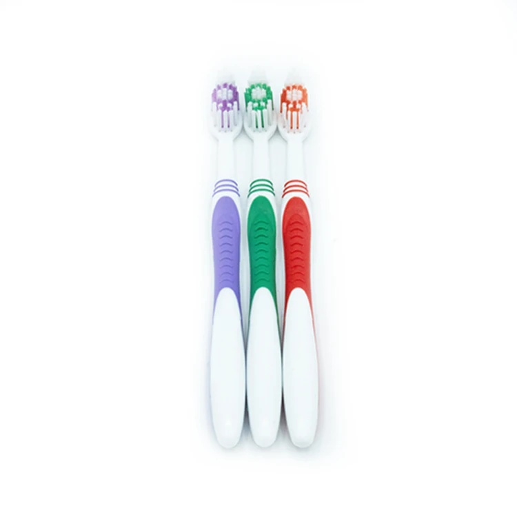 Colorful Soft Nylon 610 Bristle Toothbrush New Plastic Toothbrush For Adult Private Label Customized