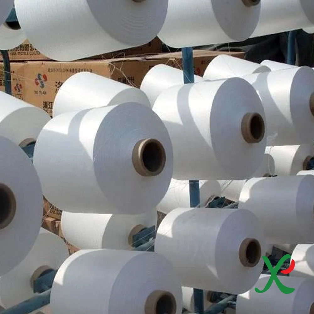 75D/36F 120D/36F 150D/72F 160D/72F  DTY Raw White Semi Dull spot polyester nylon dty yarn