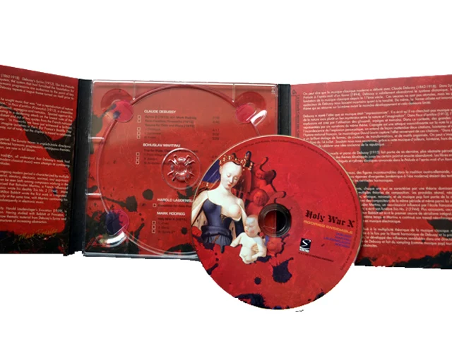 6 panel cd dvd with booklet hardboard cd digibook and cd digipak album printing